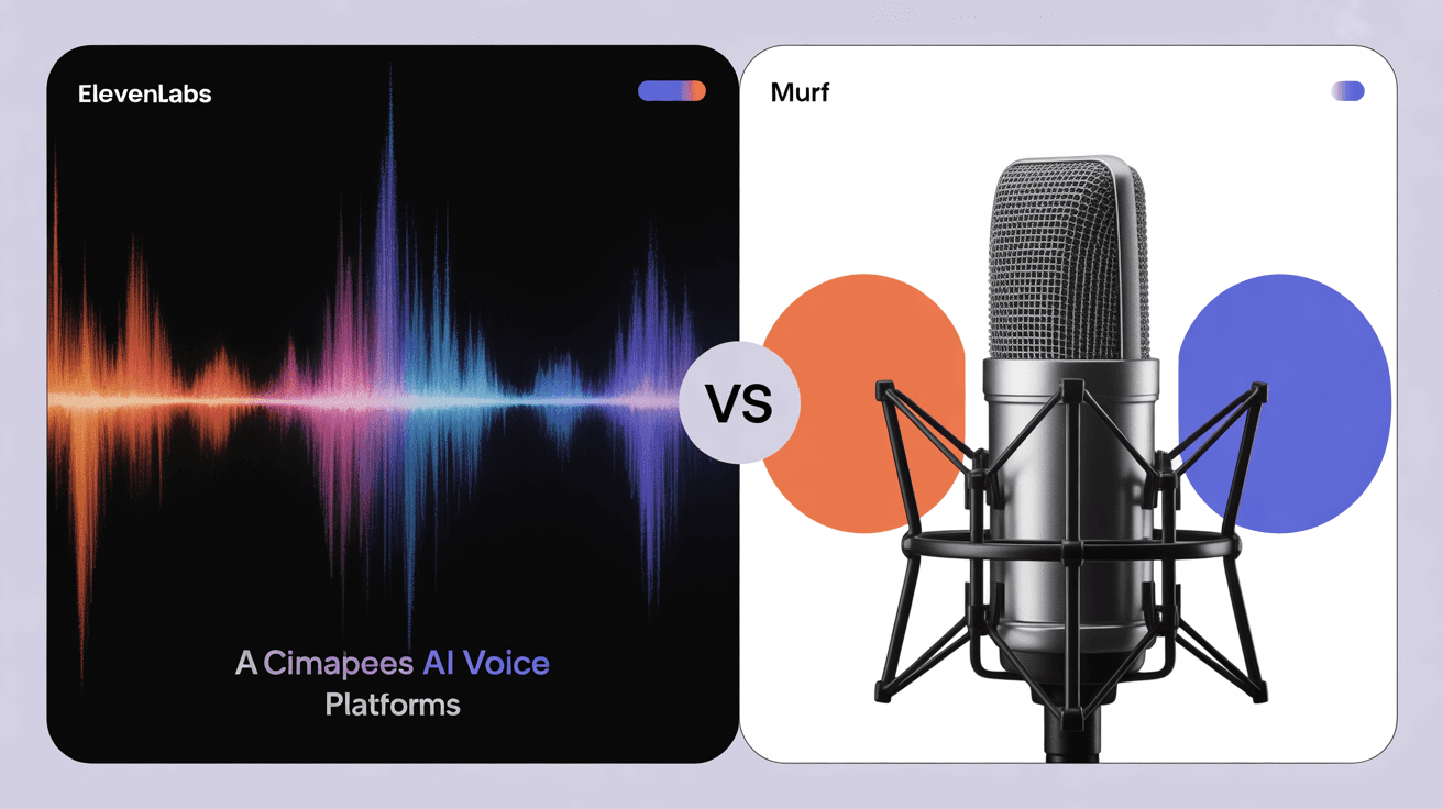 ElevenLabs vs Murf AI：AI 配音和语音平台怎么选？