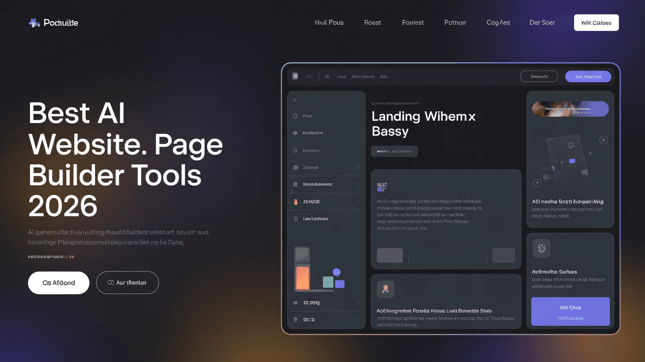 Best AI Website Builder Tools 2026：落地页、官网和 MVP 建站工具推荐
