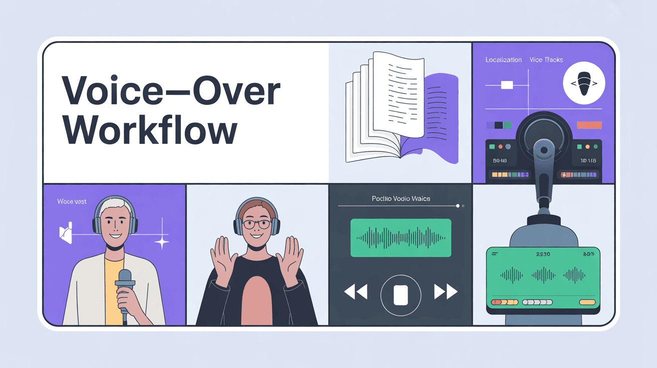 ElevenLabs 配音工作流教程：从脚本到可发布 AI 旁白