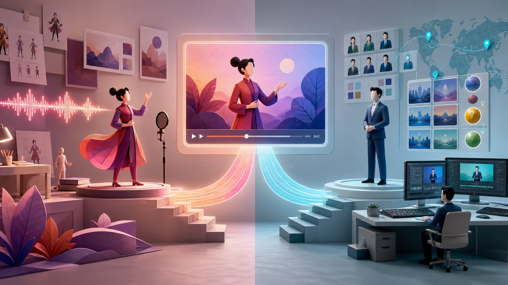 Hedra vs HeyGen：原创角色视频和企业数字人怎么选？