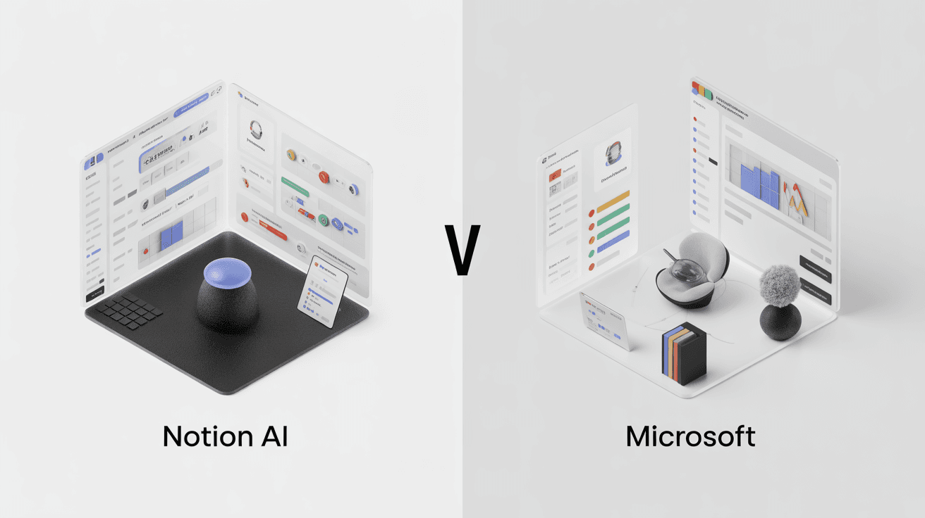 Notion AI vs Microsoft Copilot：团队知识库和办公 AI 怎么选？
